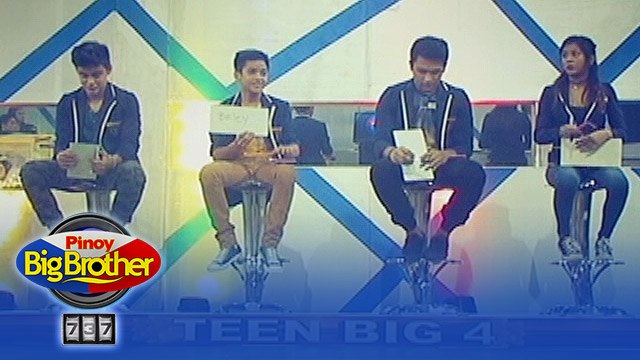 PBB 737 Update: Teen Big 4's 'Ang Pinaka'