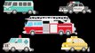 Learning Street Vehicles - Street Cars and Trucks - Children’s Educational Flash Card Videos