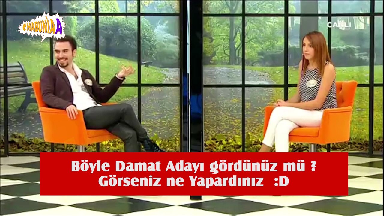 Böyle Damat Adayı Gördünüz mü D