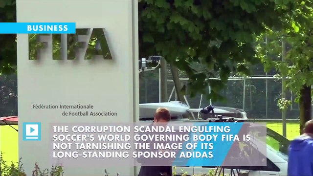 Adidas CEO says FIFA scandal not damaging its brand