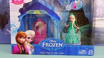 NEW Elsa Flip N Switch Castle Disney Princess Ice Palace Magiclip Anna Toy Review Unboxing