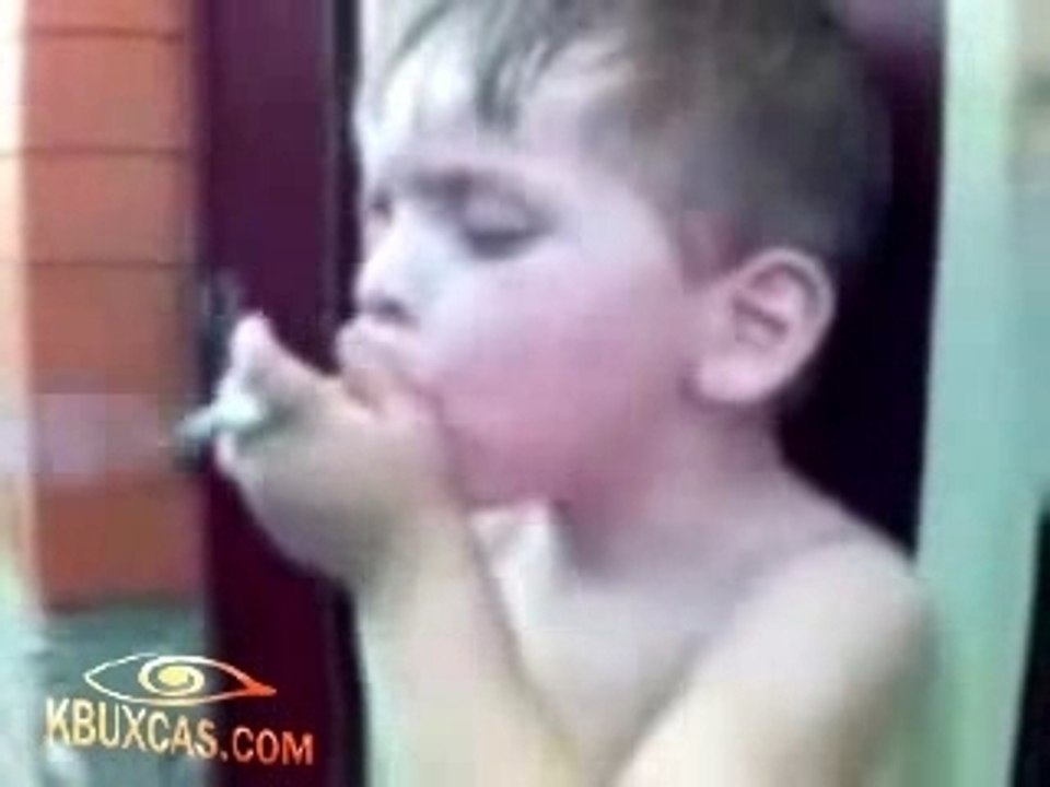 Russian Child Smoking