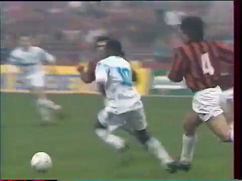 Jean-Pierre Papin But | Milan AC vs OM (1991)