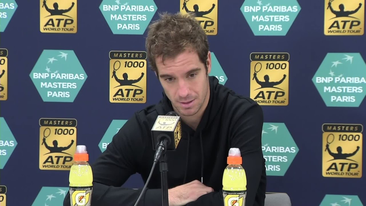 Tennis - ATP - Paris : Gasquet «Un gros combat»