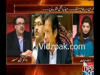 Download Video: Dr.Shahid Masood discloses Arif Nizami's source & also shares which group of PTI facilitated & ditched Reham Khan