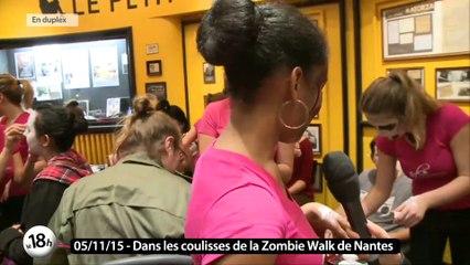 Dans les coulisses de la Zombie Walk de Nantes