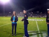 Marine proposes to girlfriend (Cute Wedding Proposal)