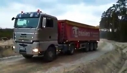 very nice truck driver