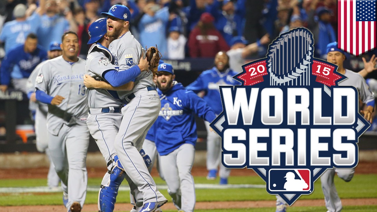 Kansas City Royals destroy the New York Mets to win the World Series