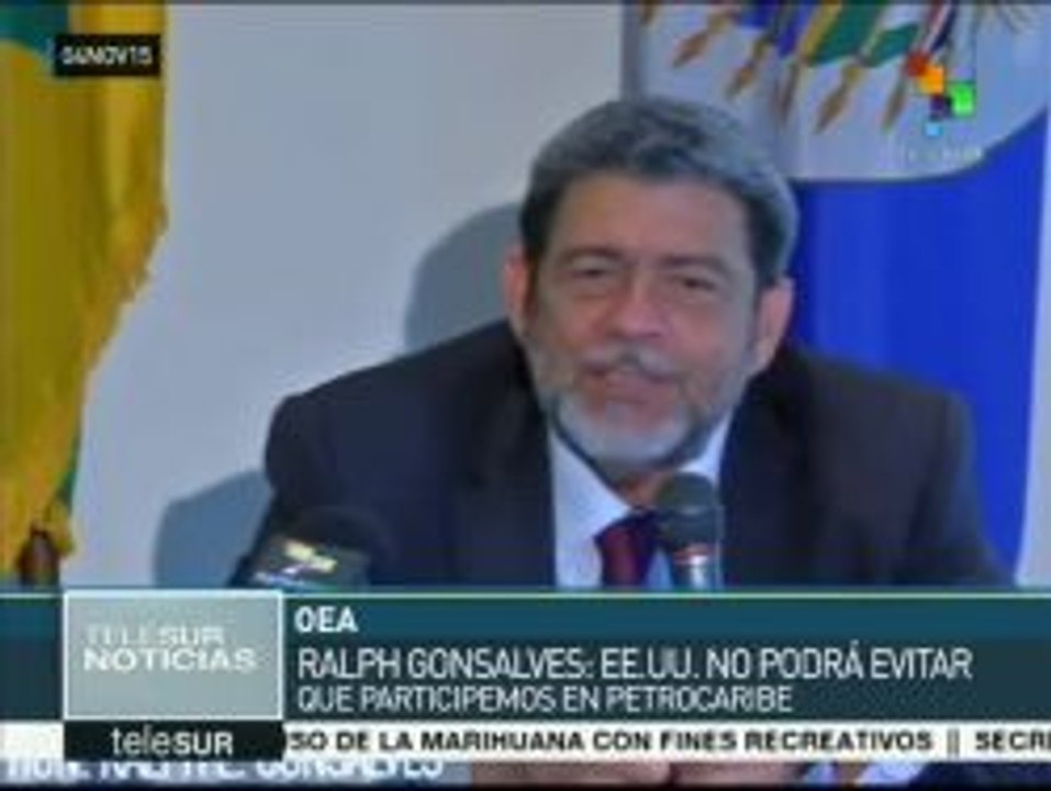 Gonsalves: EEUU no evitará que participemos en Petrocaribe