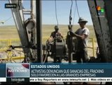 Ambientalistas exigen el cese del uso del fracking en EE.UU.