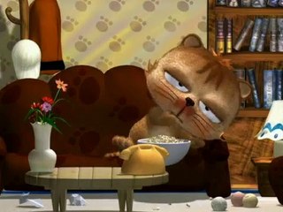 게으른 고양이 딩가 제05화 (TV 앞을 막으면 안돼요) - DINGA CAT Full HD