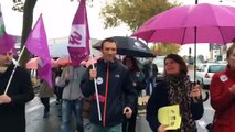 manifestation des salariés de Guillaume Régnier à Rennes