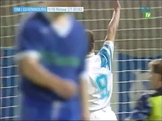 Jean-Pierre Papin But (2)| OM vs Luxembourg (1991)