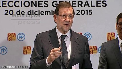 Rajoy recalca que España "no se va a romper"