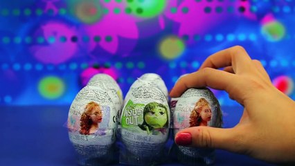 DisneyToysFan - Inside Out and Cinderella Mystery Toys Opening .