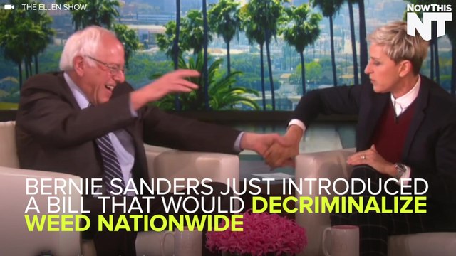 Bernie Sanders Introduces Federal Marijuana Legislation