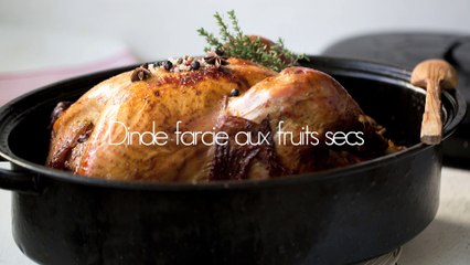 La recette : dinde farcie aux fruits secs