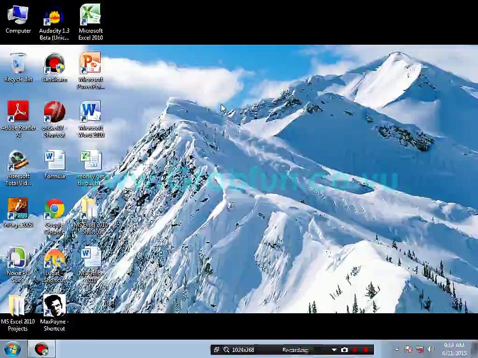 Projects MS Excel 2010 - Money Get Through Webiste - Part-8