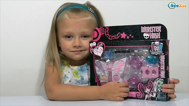 ✔ Монстер Хай - Набор детской косметики Урок макияжа от Ярославы - Monster High makeup of Yaroslava