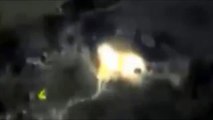 Минобороны опубликовало видео мощного взрыва в подземном бункере ИГИЛ
