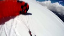 Dramatic Footage Shows Skier Narrowly Escape Avalanche