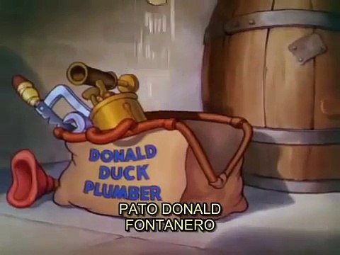 Pato donald Donald y Pluto. Dibujos animados de Disney espanol latino. Caricaturas