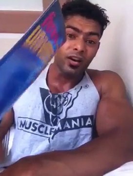 Pakistani Body Builder Bashing Pak Media and Govt. He Got 2nd Position Mr.Universe
