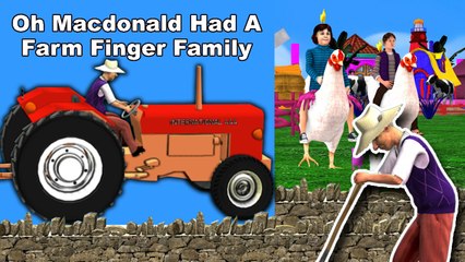 Oh Macdonald Had A Farm Finger Family - Rhyme for Children By Indian Kids One
