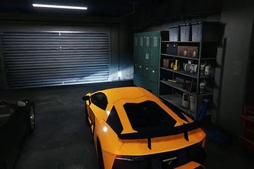 Gta v lamborghini Aventador SV gameplay