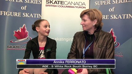 Brooklyn Cowen - 2016 Skate Canada BC/YK Sectional Championships