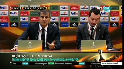 Şenol Güneş: "Avantajımızı kaybettik"