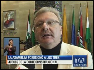 Alfredo Ruiz es el nuevo presidente de la Corte Constitucional
