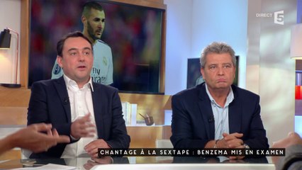 Chantage, foot et sextape - C à vous - 05/11/2015
