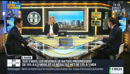 Natixis annonce des revenus en hausse de 5% au 3ème trimestre - 05/11