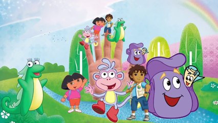 Dora The Explorer Finger Family Collection Dora and Friends Finger Family Songs Nursery Rhymes