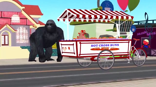 Lion Vs King Kong And King Kong Vs Dinosaurs Cartoons Singing Finger Family Children Nurse