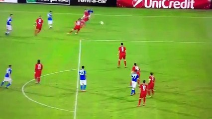 Napoli Midtjylland 4-0 Gabbiadini second goal