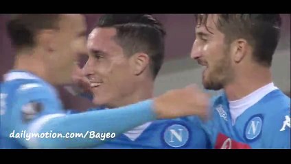 Callejon Goal - Napoli 5-0 Midtjylland - 05-11-2015
