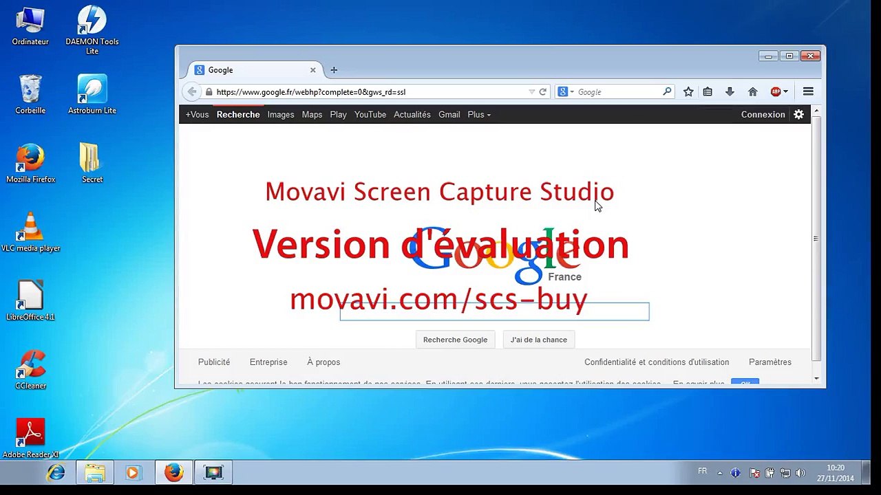 Effectuer une capture d'ecran avec l'Outil Capture de Windows 7