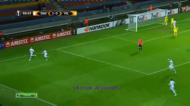 Maksim Vitus GOAL | Dinamo Minsk 1 - 0 Villareal