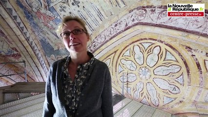 VIDEO. Poitiers. Peintures murales exceptionnelles à la cathédrale St-Pierre