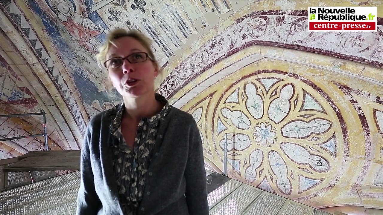 VIDEO. Poitiers. Peintures murales exceptionnelles à la cathédrale St-Pierre
