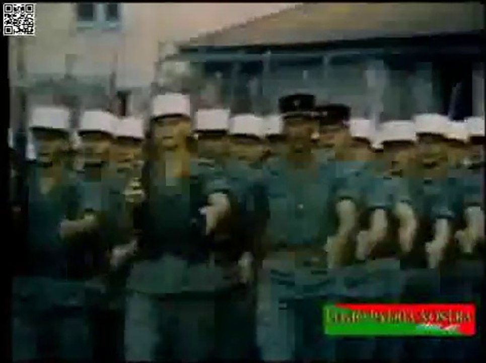 Légion Étrangère - Gesang beim Exerzieren