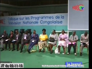 Télé-Congo : Journal du 05 novembre 2015