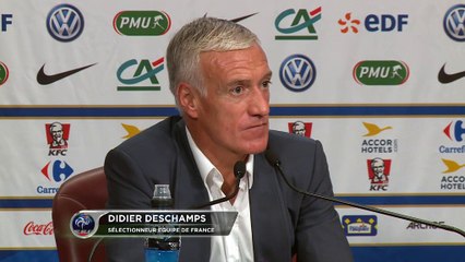Bleus - Deschamps : "Digne a retrouvé un très bon niveau"