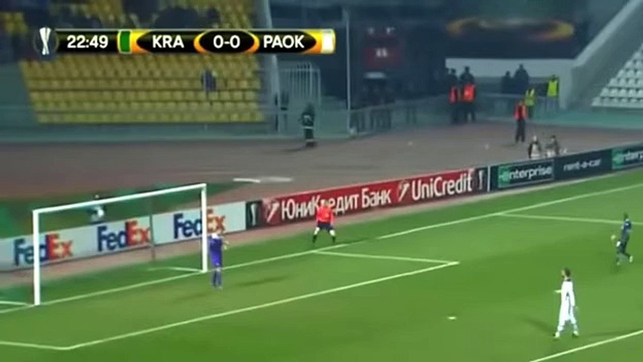 КРАСНОДАР - ПАОК 2-1, обзор матча (5.11.2015), Krasnodar 2-1 PAOK