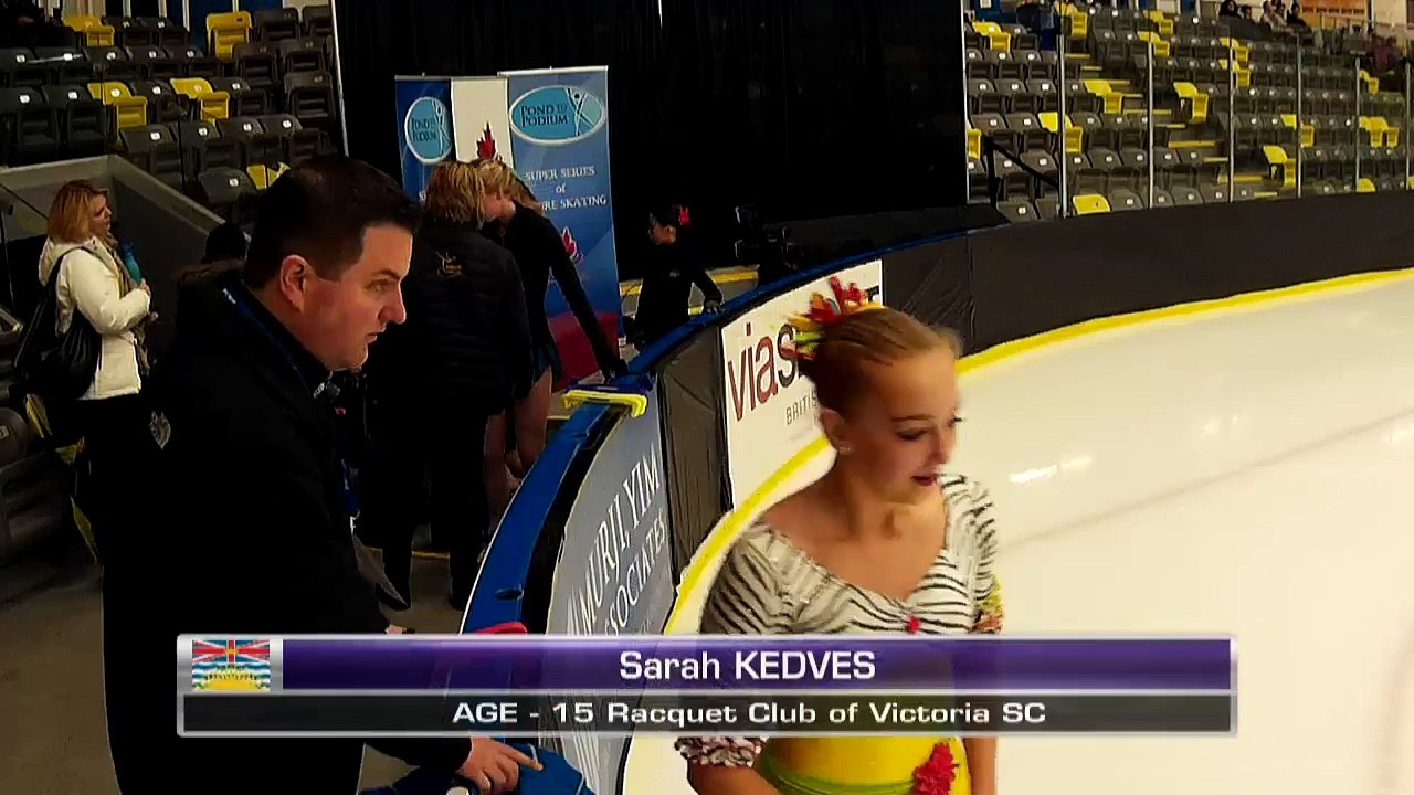 Sarah Kedves - 2016 Skate Canada BC/YK Sectional Championships