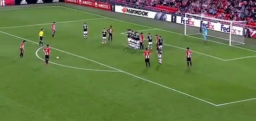 Beñat Amazing Free Kick Goal ¦ Athletic Bilbao 3׃1 Partizan ¦ 05⁄11⁄2015
