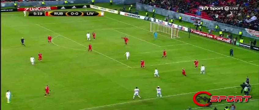 Rubin Kazan’ vs Liverpool 0 - 1 2015 - All Goals & Highlights Europa League 05